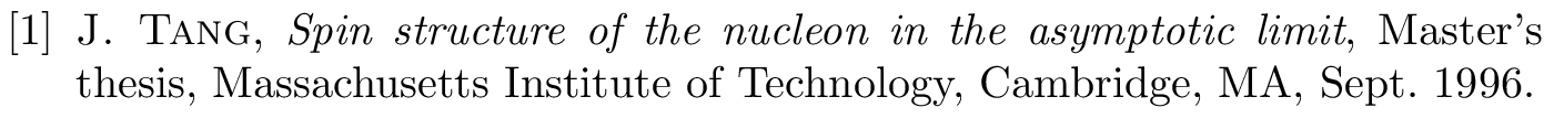 BibTeX example: mastersthesis citation style siam